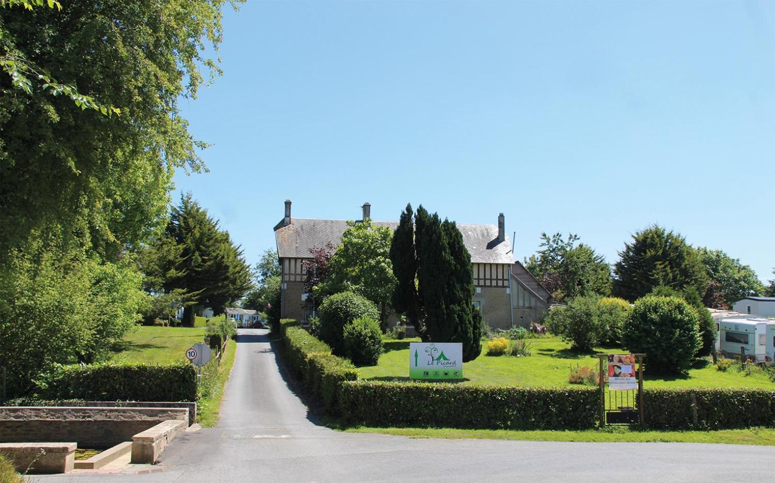 Camping Le Picard Tournieres Eksteriør billede